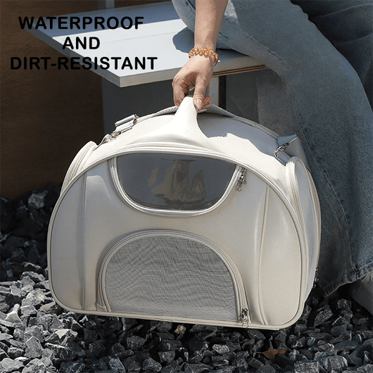 Komavic Large Capacity Travel Trolley Backpack Portable Pet Carrier Suitcase