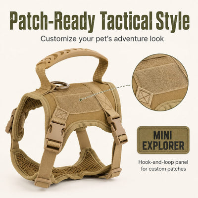 Komavic Mini Tactical Pet Harness Vest
