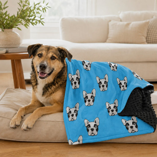 Komavic Pet Comfort Blanket Soft Weighted Rest Layer