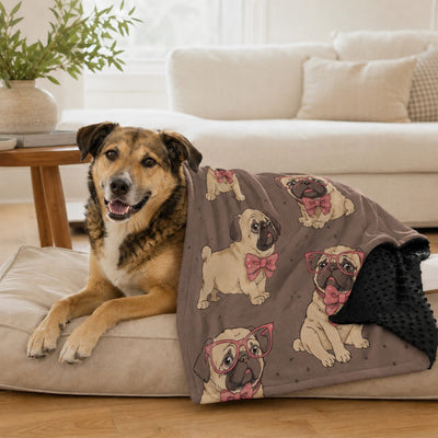 Komavic Pet Comfort Blanket Soft Weighted Rest Layer