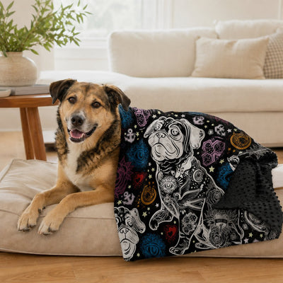 Komavic Pet Comfort Blanket Soft Weighted Rest Layer