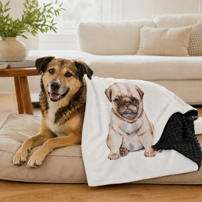 Komavic Pet Comfort Blanket Soft Weighted Rest Layer