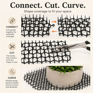 Komavic Cat Deterrent Mats Protect Sofas & Gardens