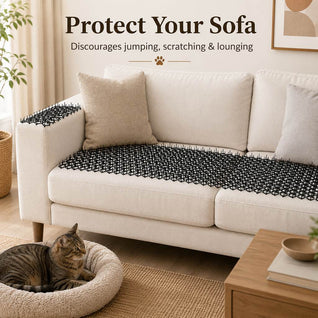 Komavic Cat Deterrent Mats Protect Sofas & Gardens