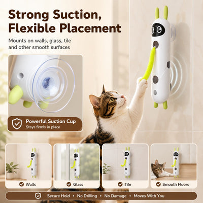 Motion-Activated Feather Cat Toy