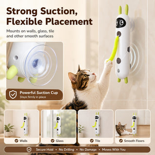 Motion-Activated Feather Cat Toy