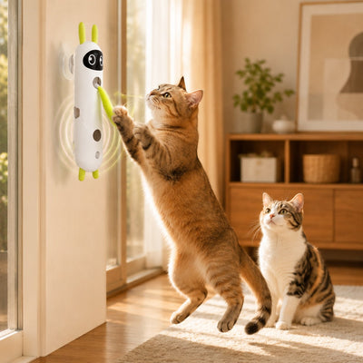 Motion-Activated Feather Cat Toy