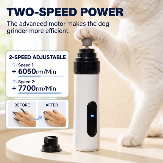 Quiet Electric Pet Nail Grinder