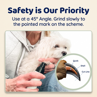 Quiet Electric Pet Nail Grinder