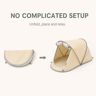 Komavic Portable Foldable Pet Tent for Cats & Small Dogs