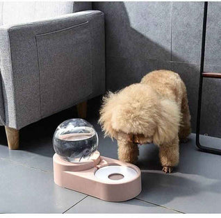 Komavic Gravity Pet Water Dispenser & Food Bowl