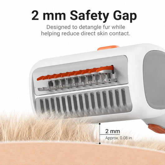 Self-Cleaning Pet Grooming Brush
