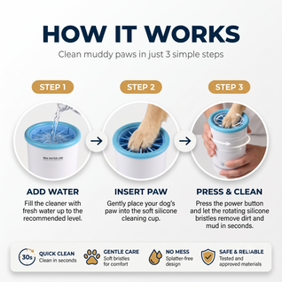 Komavic Automatic Dog Paw Cleaner Cup
