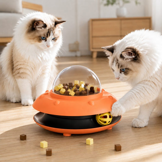 Komavic Cat Treat Dispenser Interactive Puzzle Toy