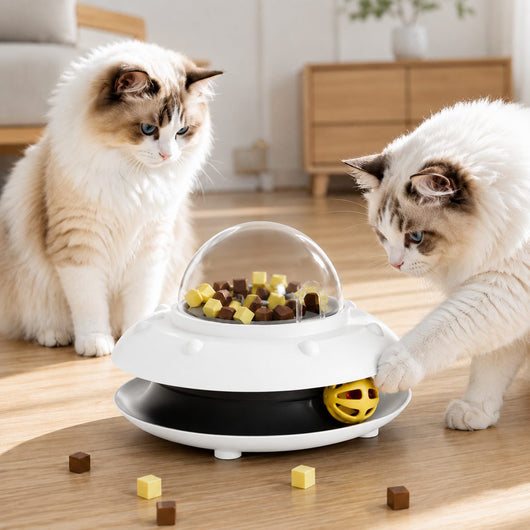 Komavic Cat Treat Dispenser Interactive Puzzle Toy
