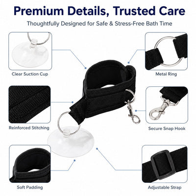 Komavic Pet Bathing Restraint Hands-Free Grooming
