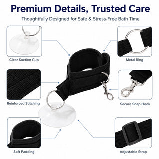 Komavic Pet Bathing Restraint Hands-Free Grooming