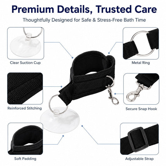 Komavic Pet Bathing Restraint Hands-Free Grooming