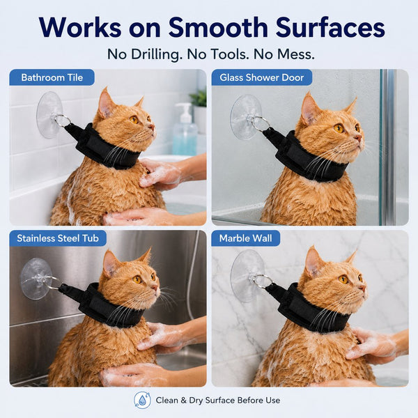 Komavic Pet Bathing Restraint Hands-Free Grooming