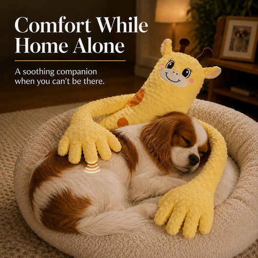 Komavic Heated Pet Comfort Plush Companion
