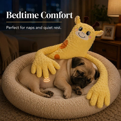 Komavic Heated Pet Comfort Plush Companion