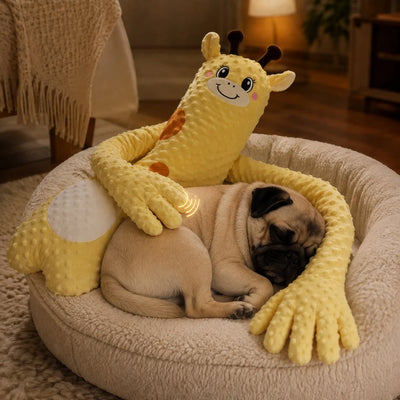 Komavic Heated Pet Comfort Plush Companion
