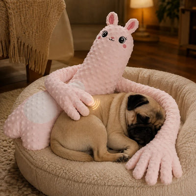 Komavic Heated Pet Comfort Plush Companion