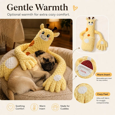 Komavic Heated Pet Comfort Plush Companion