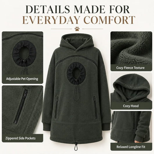 Komavic Hands-Free Pet Carrier Hoodie