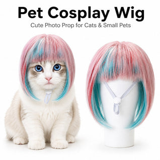 Pet Cosplay Wig for Cats & Small Pets