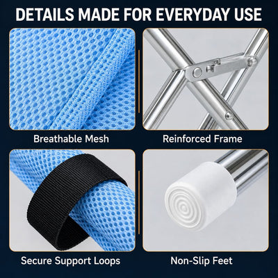 Foldable Pet Grooming Stand for Cats & Small Dogs