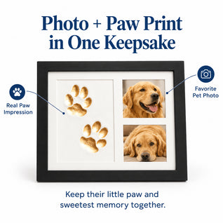 Komavic Pet Paw Print Frame Kit for Dogs & Cats