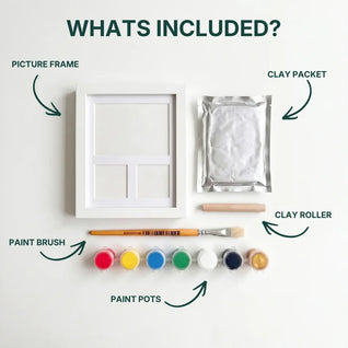 Komavic Pet Paw Print Frame Kit for Dogs & Cats