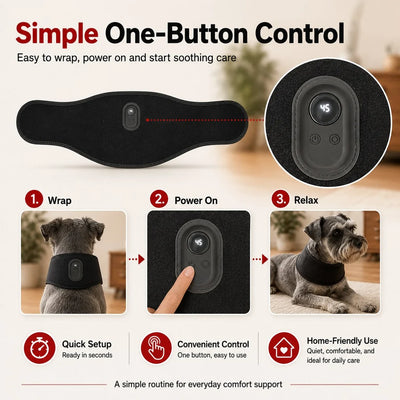 Komavic Pet Red Light Wellness Belt