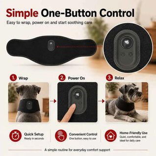 Komavic Pet Red Light Wellness Belt