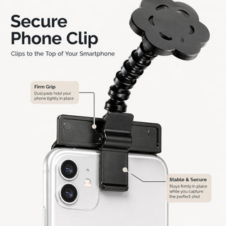 Komavic Pet Selfie Clip – Treat Holder for Better Photos