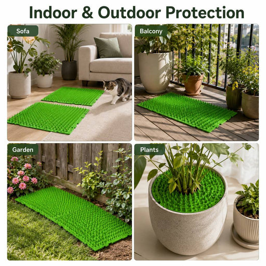 Green Cat Deterrent Mat
