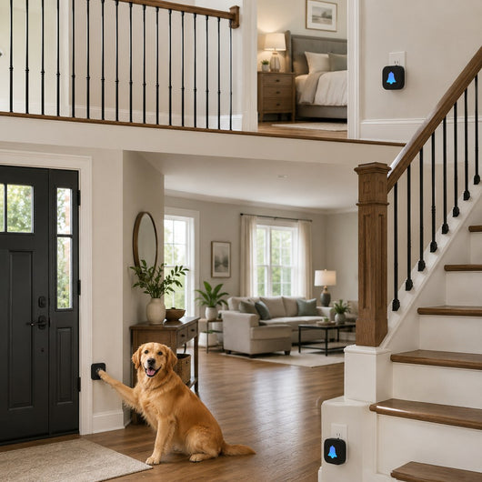Komavic Wireless Dog Doorbell Potty Training Button
