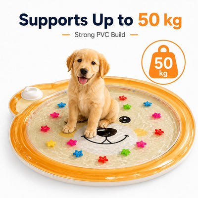 Komavic Pet Water Play Mat Cooling Summer Splash Toy