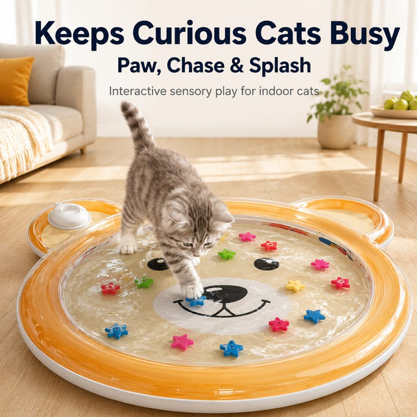 Komavic Pet Water Play Mat Cooling Summer Splash Toy
