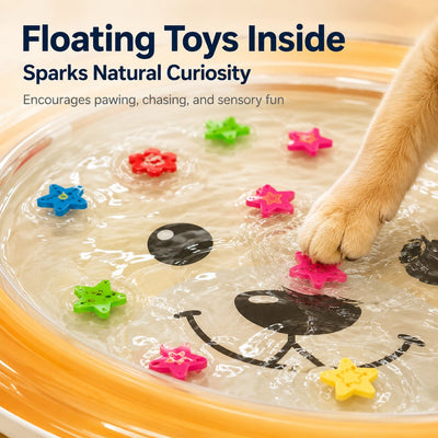 Komavic Pet Water Play Mat Cooling Summer Splash Toy