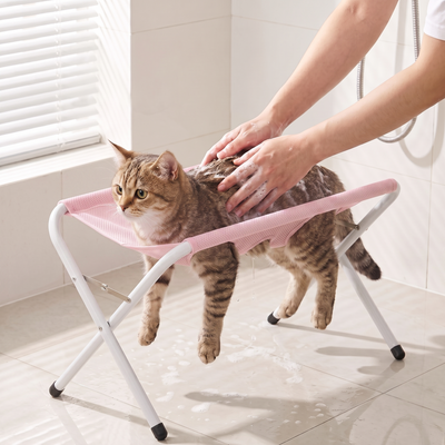 Komavic Foldable Pet Grooming Hammock Stand