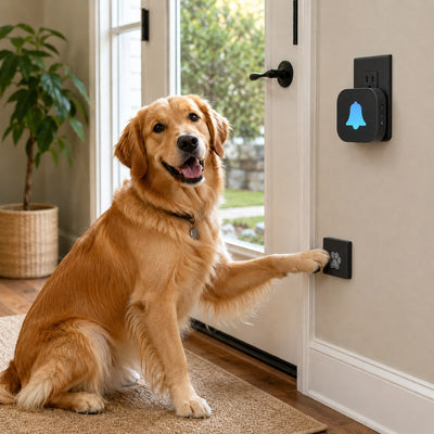 Komavic Wireless Dog Doorbell Potty Training Button