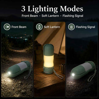 Komavic Portable Dog Water Bottle with LED Light