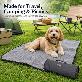 Komavic Portable Outdoor Pet Mat with Carry Bag