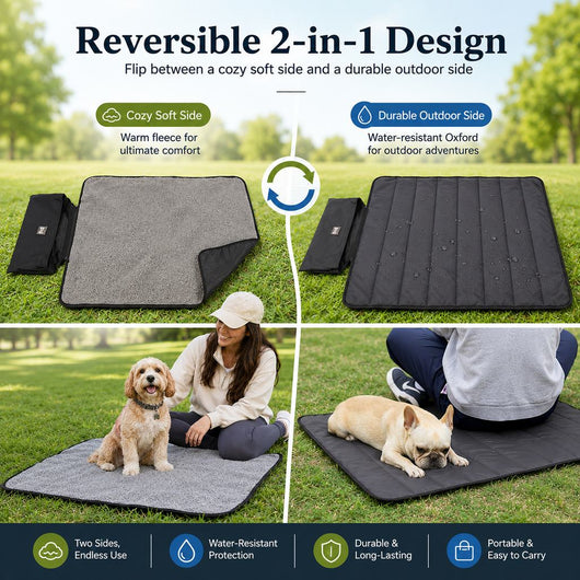 Komavic Portable Outdoor Pet Mat with Carry Bag