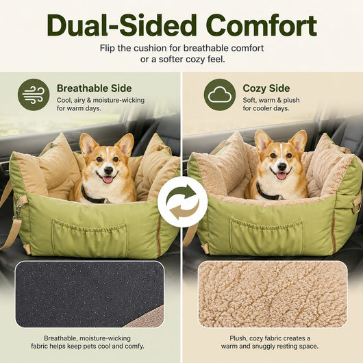 Portable Pet Car Bed