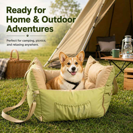 Portable Pet Car Bed