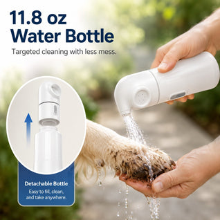Komavic Portable Pet Rinser with 2 Spray Modes