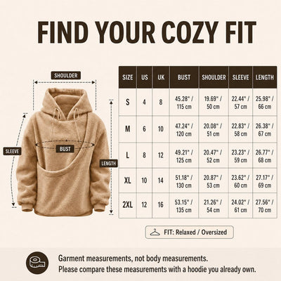 Komavic Sherpa Pet Pouch Hoodie for Dogs & Cats
